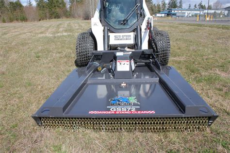 bradco skid steer brush mowers|bradco ground shark brush cutter.